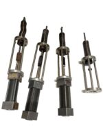 (pneumatic) linear positioners / Mechanical feedthroughs CF3. 4x Pieces