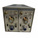 TEKTRONIX TM502A WITH 2x AM 503 CURRENT   PROBE AMPLIFIER OPT:A1