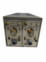 TEKTRONIX TM502A WITH 2x AM 503 CURRENT   PROBE AMPLIFIER OPT:A1