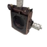 Mitutoyo micrometer heads  rotary + X–Y translation stage