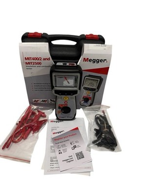 MEGGER MIT400/2 INSULATION & CONTINUITY TESTER W/ LEADS