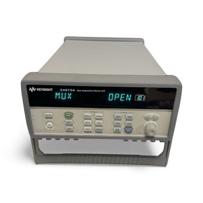 KEYSIGHT 34970A DATA Acquisition/Switch Unit W / AGILENT 34901A