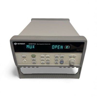 KEYSIGHT 34970A DATA Acquisition/Switch Unit W / AGILENT 34901A