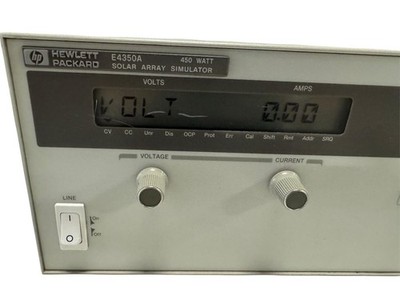 HP (HEWLETT PACKARD) E4350A SOLAR ARRAY SIMULATOR 450WATT