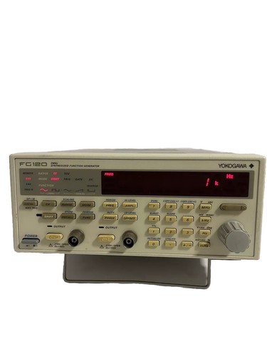 YOKOGAWA FG120 2MHz SYNTHESIZED FUNCTION GENERATOR 7060 12