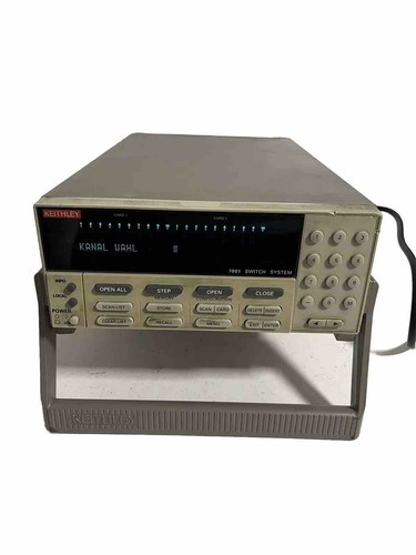 KEITHLEY 7001 SWITCH SYSTEM WITH 2x KEITHLEY 7154 2-POLE HIGH VOLTAGE CARD