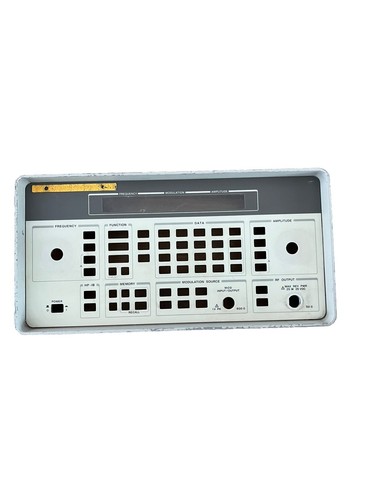 Agilent 8648C Front Cover Signal Generator