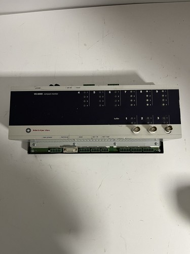 Bruel kjaer Vibro VC-6000 Compact Monitor Type : TA-197-1-HA-1M1-2-AC