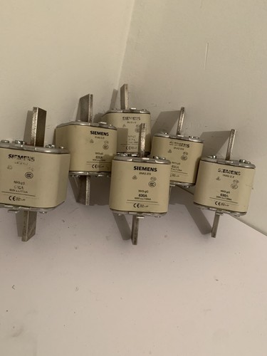 Siemens 3NA3 372. NH3-gG 630A Industrial Fuse