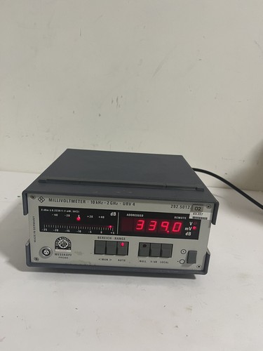 Rohde Schwarz URV 4 (292.5012.02)