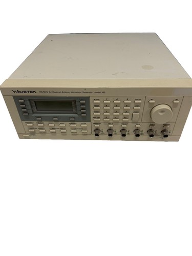 Wavetek 100MHz Synthesized Arbitrary Waveform Generator model 395