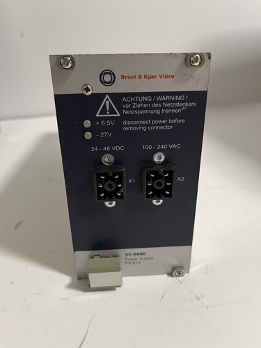 Bruel Kjaer VIBRO VC - 6000 Power Supply PS-610