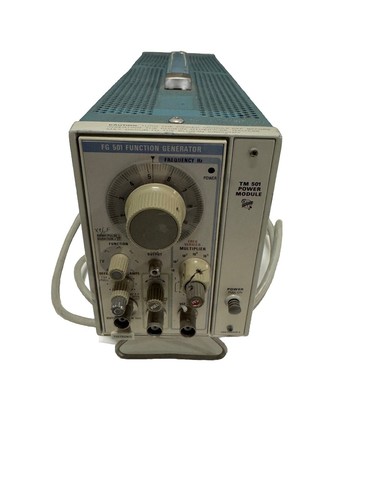 TEKTRONIX TM501 POWER MODULE WITH FG 501