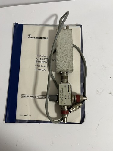 ROHDE & SCHWARZ SWOB 5Z4 WITH VSWR BRIDGE model 62NF75
