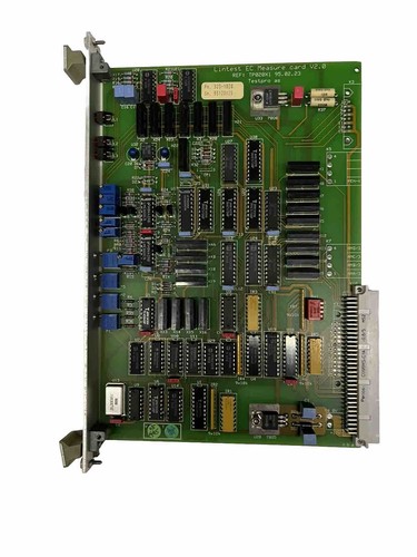LINTEST EC CONTROLLER MEASURE CARD V2.0 REF:TP020X1 95.02.23 TESTPRO AS