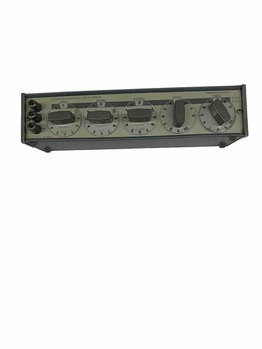DECADE RESISTANCE BOX TYPE DR 5/DEFGH