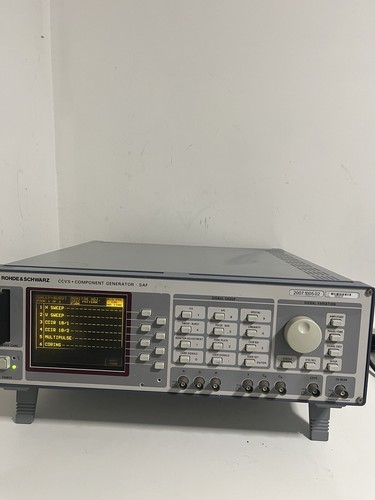 Rohde & Schwarz CCVS + Component Generator SAF