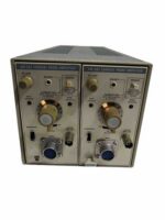 TEKTRONIX TM502A WITH 2x AM 503 CURRENT PROBE AMPLIFIER OPT:A1
