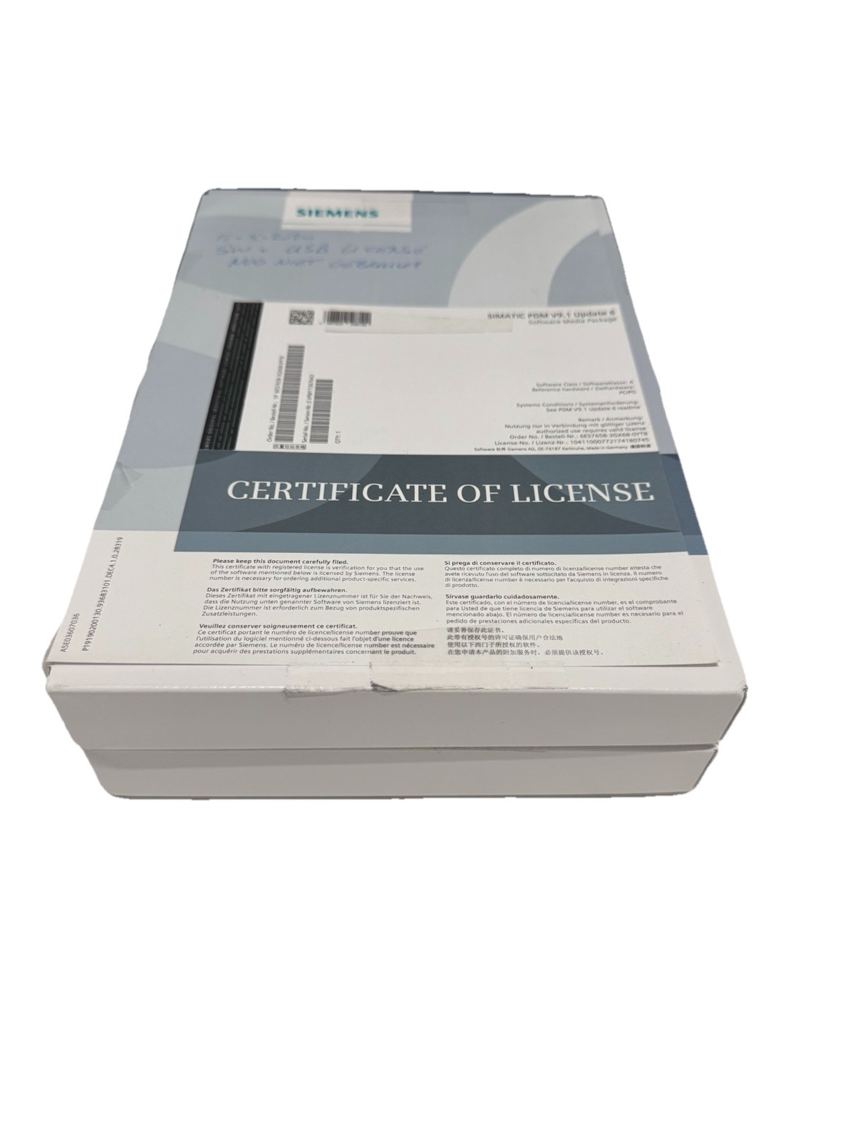 Siemens 6AV2100-0AA01-0AA0 Simatic WinCC Basic V11 SP2 SE inkl._0 Siemens 6AV2100-0AA01-0AA0 Simatic WinCC Basic V11 SP2 SE inkl.